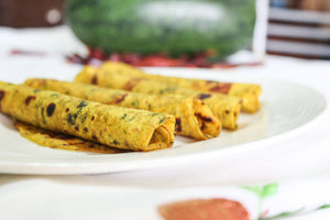 Sweet Potato Thepla/Paratha Recipe